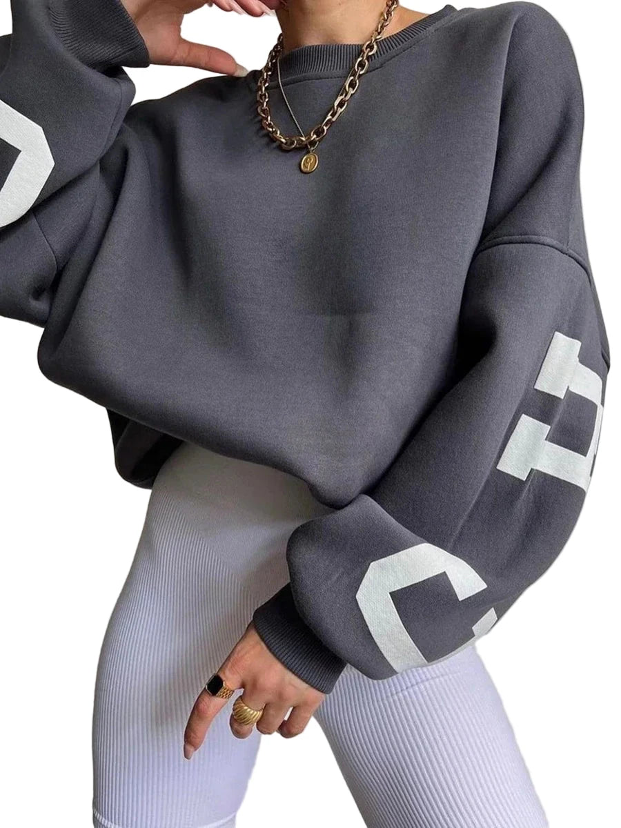 Blusa de fato de treino para mulher