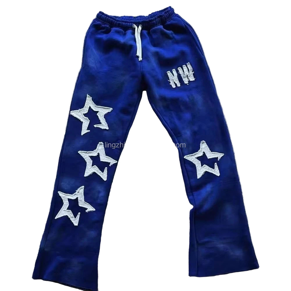 Novas calças esportivas casuais de malha