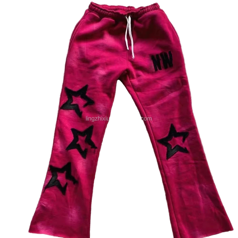 Novas calças esportivas casuais de malha