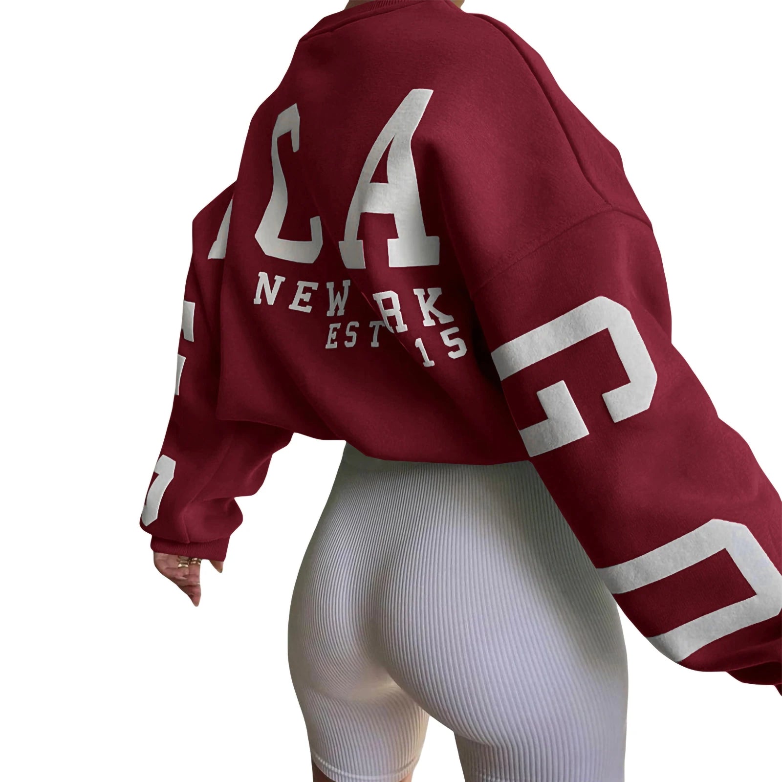 Blusa de fato de treino para mulher